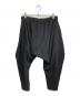 HOMME PLISSE ISSEY MIYAKE (オム プリッセ イッセイ ミヤケ) プリーツ サルエルパンツ ブラック サイズ:2：15000円