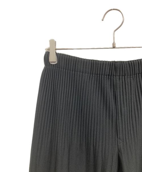 HOMME PLISSE ISSEY MIYAKE（オム プリッセ イッセイ ミヤケ）HOMME PLISSE ISSEY MIYAKE (オム プリッセ イッセイ ミヤケ) erasable pleated pants ブラック サイズ:1の古着・服飾アイテム