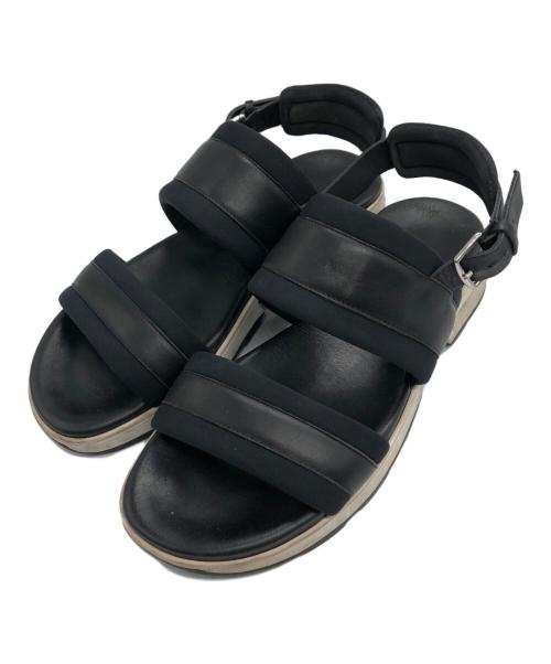 HERMES（エルメス）HERMES (エルメス) オデッセイスポーツサンダル ブラック サイズ:40の古着・服飾アイテム