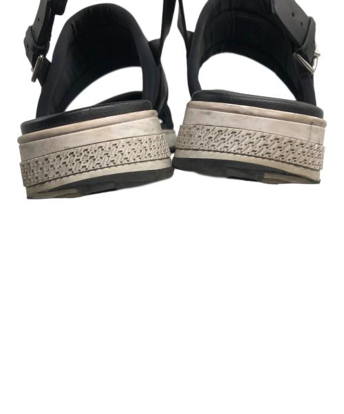 HERMES（エルメス）HERMES (エルメス) オデッセイスポーツサンダル ブラック サイズ:40の古着・服飾アイテム