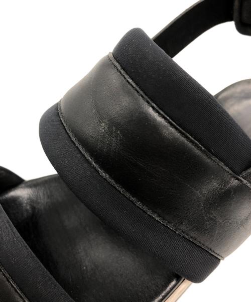 HERMES（エルメス）HERMES (エルメス) オデッセイスポーツサンダル ブラック サイズ:40の古着・服飾アイテム