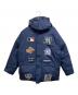 Supreme（シュプリーム）の古着「New York Yankees GORE-TEX 700-Fill Down Jacket」｜ネイビー