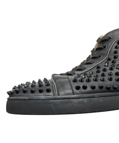 Christian Louboutin（クリスチャン・ルブタン）Christian Louboutin (クリスチャン・ルブタン) Louis Spikes ブラック サイズ:42の古着・服飾アイテム