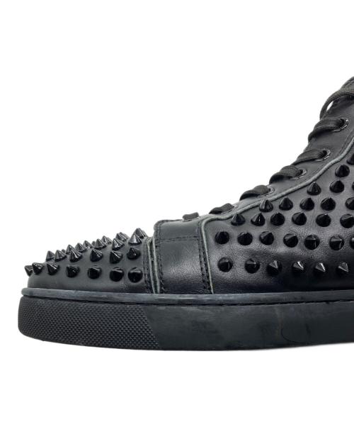 Christian Louboutin（クリスチャン・ルブタン）Christian Louboutin (クリスチャン・ルブタン) Louis Spikes ブラック サイズ:42の古着・服飾アイテム