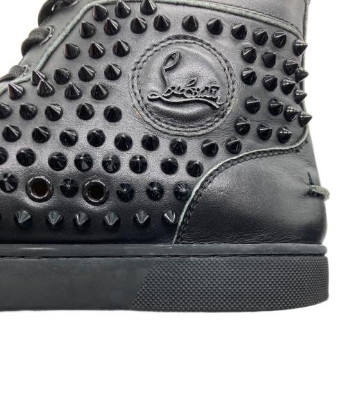 Christian Louboutin（クリスチャン・ルブタン）Christian Louboutin (クリスチャン・ルブタン) Louis Spikes ブラック サイズ:42の古着・服飾アイテム