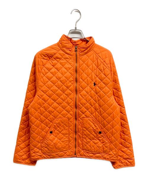 POLO RALPH LAUREN（ポロ・ラルフローレン）POLO RALPH LAUREN (ポロ・ラルフローレン) キルティングジャケット オレンジ サイズ:XLの古着・服飾アイテム