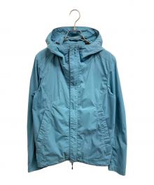 ATTACHMENT（アタッチメント）の古着「Ny/Peストレッチタフタ フーデッドブルゾン」｜ベージュ