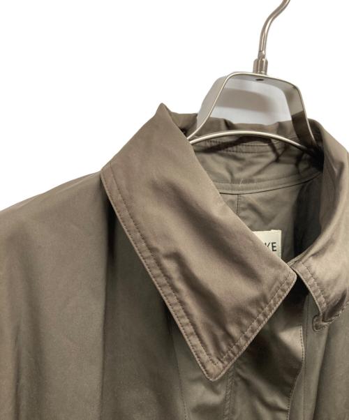 ISSEY MIYAKE（イッセイミヤケ）ISSEY MIYAKE (イッセイミヤケ) ドローコード ボンテージコート グリーン サイズ:2の古着・服飾アイテム