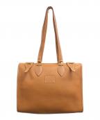 HERMESエルメス）の古着「カバ35 ハンドバッグ」｜ブラウン