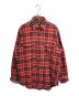RRL（ダブルアールエル）の古着「ヘビーコットンチェックネルシャツ」｜レッド