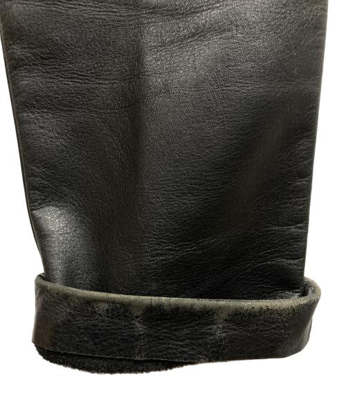 RIDING MASTER（ライディングマスター）RIDING MASTER (ライディングマスター) レザーパンツ ブラック サイズ:30の古着・服飾アイテム