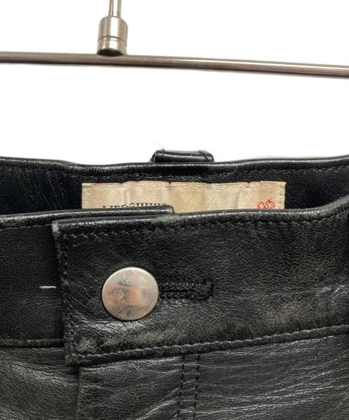 RIDING MASTER（ライディングマスター）RIDING MASTER (ライディングマスター) レザーパンツ ブラック サイズ:30の古着・服飾アイテム