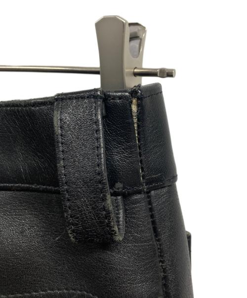 RIDING MASTER（ライディングマスター）RIDING MASTER (ライディングマスター) レザーパンツ ブラック サイズ:30の古着・服飾アイテム