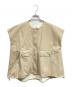 CADUNE（カデュネ）の古着「ポケットベスト」｜ベージュ