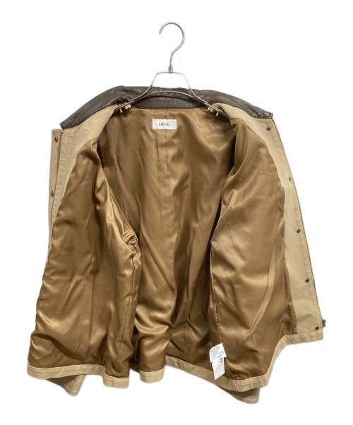 Snidel（スナイデル）Snidel (スナイデル) バリエミドルブルゾン ベージュ サイズ:1 未使用品の古着・服飾アイテム