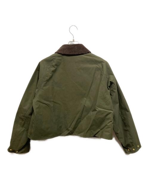 Barbour（バブアー）Barbour (バブアー) Mila Owen (ミラオーウェン) 別注ショートジャケット グリーン サイズ:F 未使用品の古着・服飾アイテム