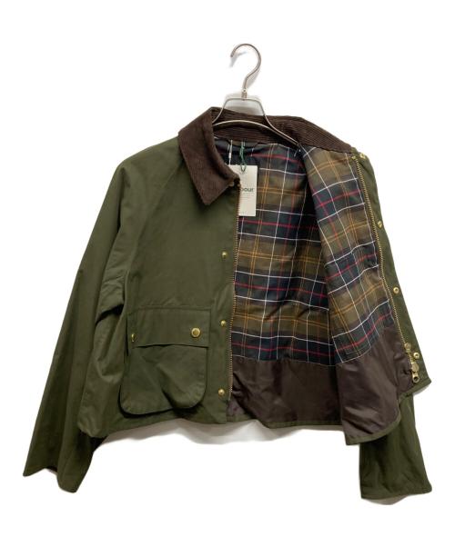 Barbour（バブアー）Barbour (バブアー) Mila Owen (ミラオーウェン) 別注ショートジャケット グリーン サイズ:F 未使用品の古着・服飾アイテム