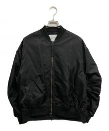 ARPEGE STORY（アルページュストーリー）の古着「BackリボンMA-1」｜ブラック