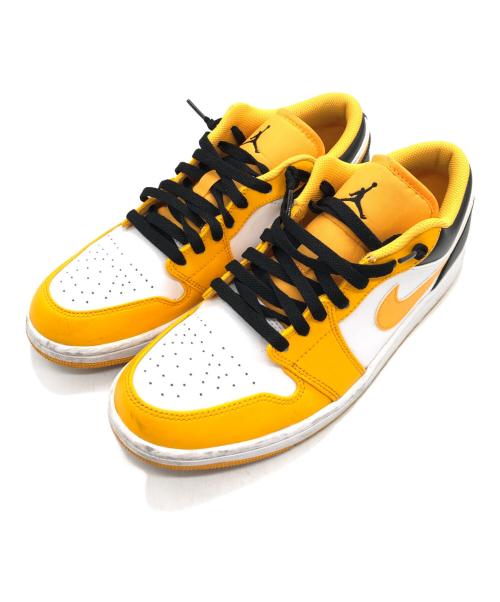 NIKE（ナイキ）NIKE (ナイキ) AIR JORDAN 1 LOW イエロー サイズ:US9.5の古着・服飾アイテム