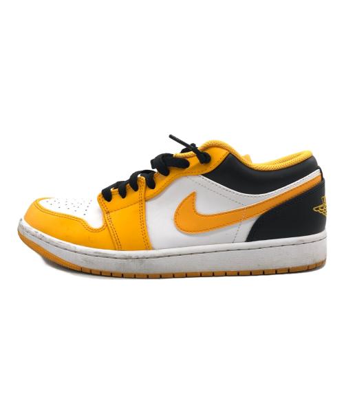 NIKE（ナイキ）NIKE (ナイキ) AIR JORDAN 1 LOW イエロー サイズ:US9.5の古着・服飾アイテム