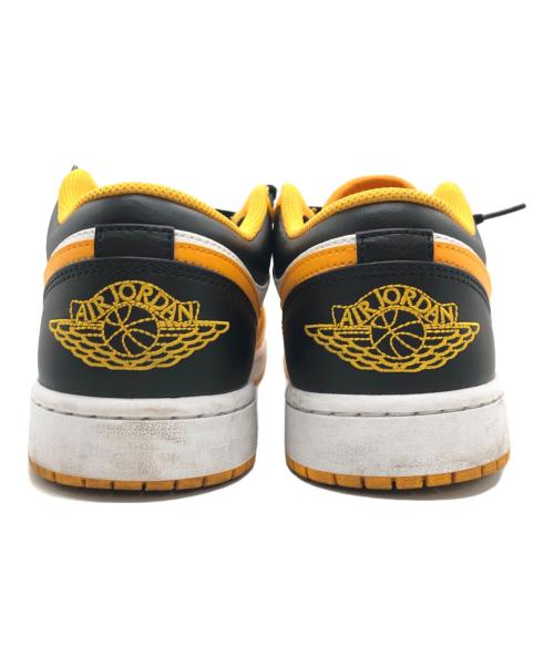 NIKE（ナイキ）NIKE (ナイキ) AIR JORDAN 1 LOW イエロー サイズ:US9.5の古着・服飾アイテム