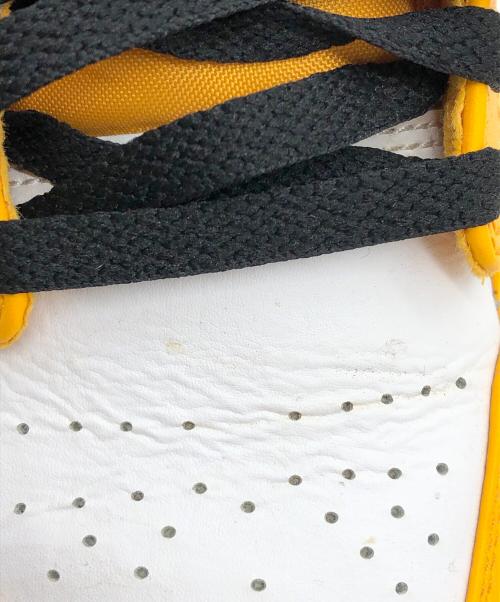 NIKE（ナイキ）NIKE (ナイキ) AIR JORDAN 1 LOW イエロー サイズ:US9.5の古着・服飾アイテム