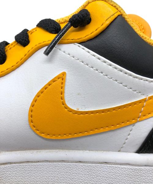 NIKE（ナイキ）NIKE (ナイキ) AIR JORDAN 1 LOW イエロー サイズ:US9.5の古着・服飾アイテム