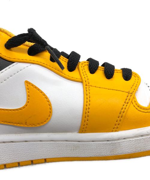 NIKE（ナイキ）NIKE (ナイキ) AIR JORDAN 1 LOW イエロー サイズ:US9.5の古着・服飾アイテム