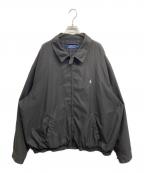 POLO RALPH LAURENポロ・ラルフローレン）の古着「スイングトップ」｜ブラック