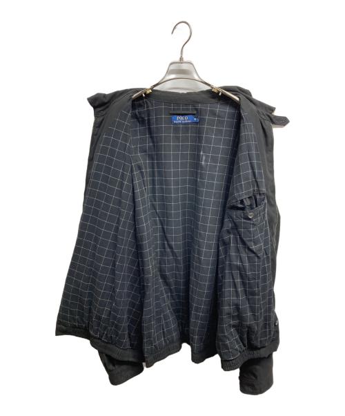 POLO RALPH LAUREN（ポロ・ラルフローレン）POLO RALPH LAUREN (ポロ・ラルフローレン) スイングトップ ブラック サイズ:3XLTの古着・服飾アイテム