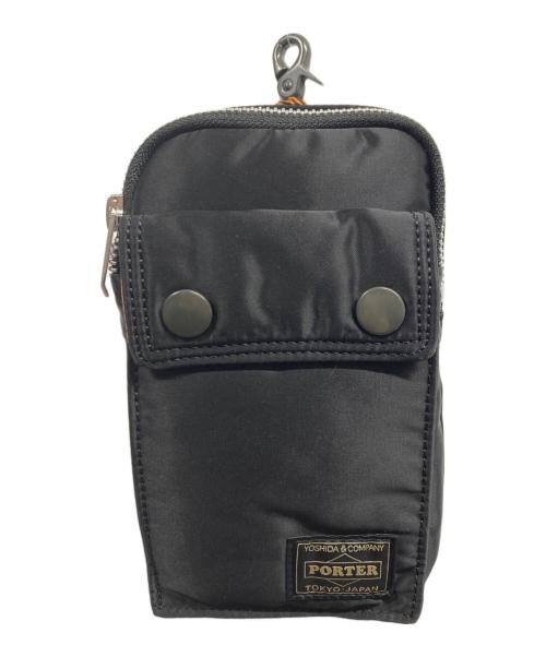 PORTER（ポーター）PORTER (ポーター) TANKER MOBILE POUCH ブラックの古着・服飾アイテム