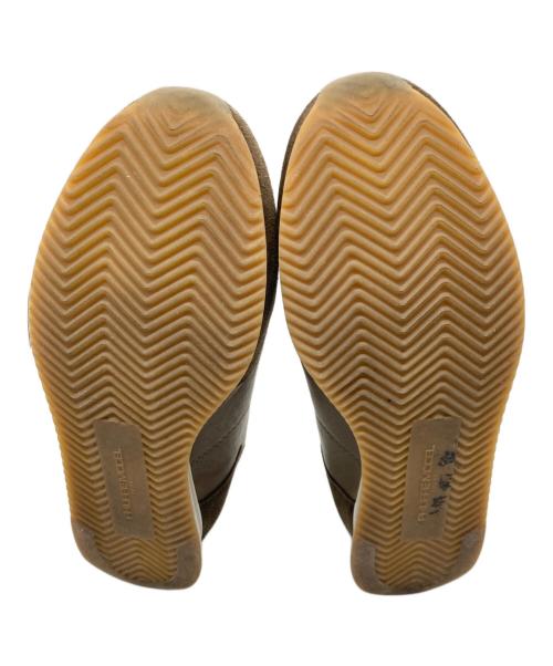 PHILIPPE MODEL（フィリップ モデル）PHILIPPE MODEL (フィリップ モデル) スウェードコンビローカットスニーカー カーキ サイズ:40の古着・服飾アイテム