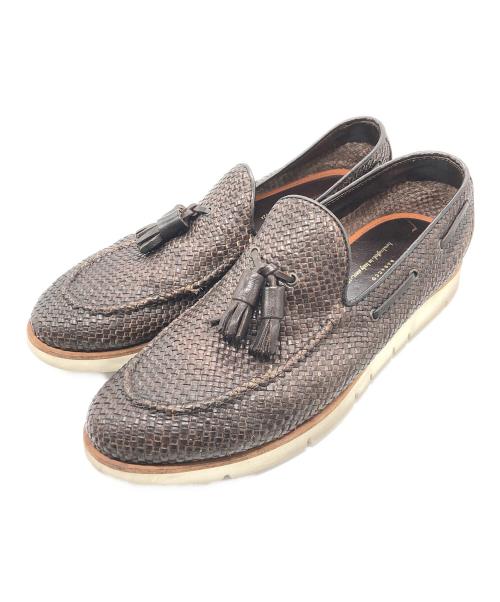 Henderson Baracco（ヘンダーソンブラッコ）HENDERSON BARACCO (ヘンダーソンブラッコ) ローファー ブラウン サイズ:40の古着・服飾アイテム