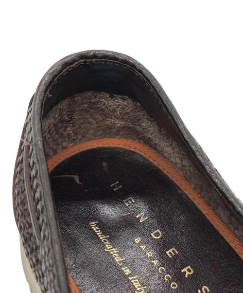 Henderson Baracco（ヘンダーソンブラッコ）HENDERSON BARACCO (ヘンダーソンブラッコ) ローファー ブラウン サイズ:40の古着・服飾アイテム
