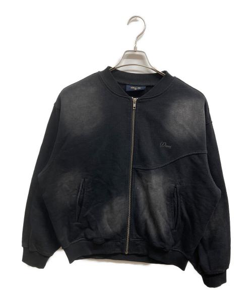 Dime（ダイム）Dime (ダイム) スウェットボンバージャケット ブラック サイズ:Sの古着・服飾アイテム