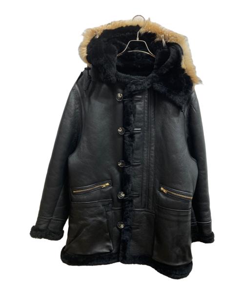 MORGAN MEMPHIS BELLE（モーガン メンフィス ベル）MORGAN MEMPHIS BELLE (モーガン メンフィス ベル) B-7ムートンジャケット ブラック サイズ:Lの古着・服飾アイテム
