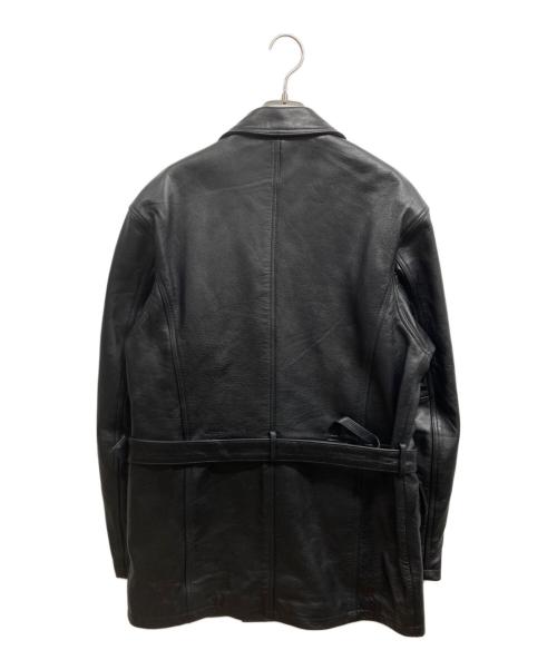 MORGAN MEMPHIS BELLE（モーガン メンフィス ベル）MORGAN MEMPHIS BELLE (モーガン メンフィス ベル) レザーコート ブラック サイズ:Mの古着・服飾アイテム