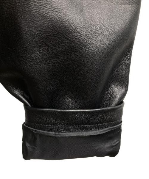 MORGAN MEMPHIS BELLE（モーガン メンフィス ベル）MORGAN MEMPHIS BELLE (モーガン メンフィス ベル) レザーコート ブラック サイズ:Mの古着・服飾アイテム