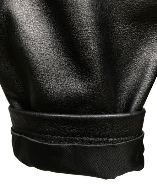 MORGAN MEMPHIS BELLE（モーガン メンフィス ベル）MORGAN MEMPHIS BELLE (モーガン メンフィス ベル) レザーコート ブラック サイズ:Mの古着・服飾アイテム