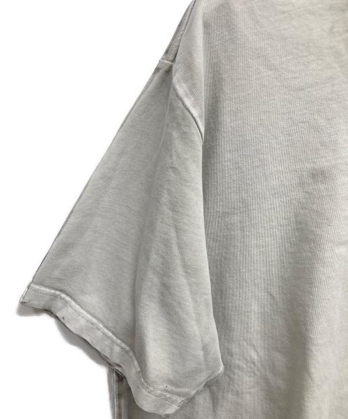 SUPREME（シュプリーム）Supreme (シュプリーム) Overprint Small Box S/S Top グレー サイズ:Sの古着・服飾アイテム