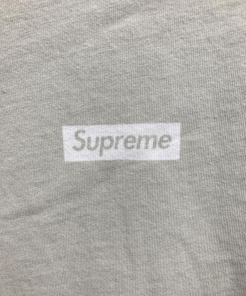 SUPREME（シュプリーム）Supreme (シュプリーム) Overprint Small Box S/S Top グレー サイズ:Sの古着・服飾アイテム