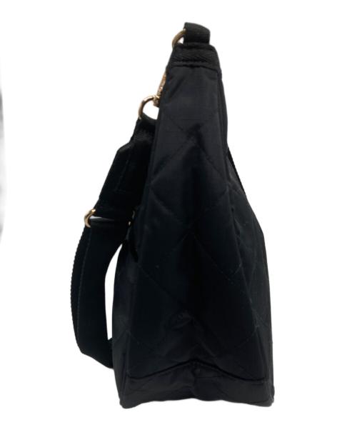 LeSportsac（レスポートサック）LeSportsac (レスポートサック) チェーンキルト 2wayショルダーバッグ ブラックの古着・服飾アイテム
