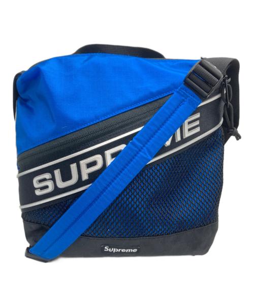 SUPREME（シュプリーム）Supreme (シュプリーム) shoulder bag ブルー×ブラックの古着・服飾アイテム