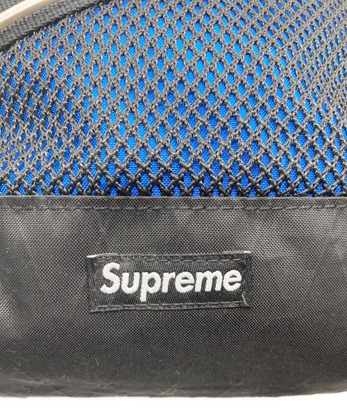 SUPREME（シュプリーム）Supreme (シュプリーム) shoulder bag ブルー×ブラックの古着・服飾アイテム