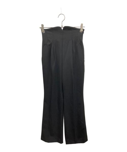 Mame Kurogouchi（マメクロゴウチ）mame kurogouchi (マメクロゴウチ) タックスラックスパンツ ブラック サイズ:1の古着・服飾アイテム