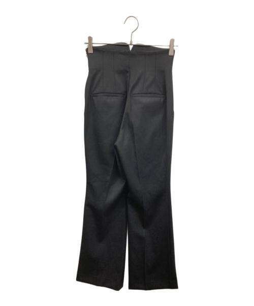 Mame Kurogouchi（マメクロゴウチ）mame kurogouchi (マメクロゴウチ) タックスラックスパンツ ブラック サイズ:1の古着・服飾アイテム