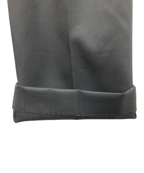 Mame Kurogouchi（マメクロゴウチ）mame kurogouchi (マメクロゴウチ) タックスラックスパンツ ブラック サイズ:1の古着・服飾アイテム