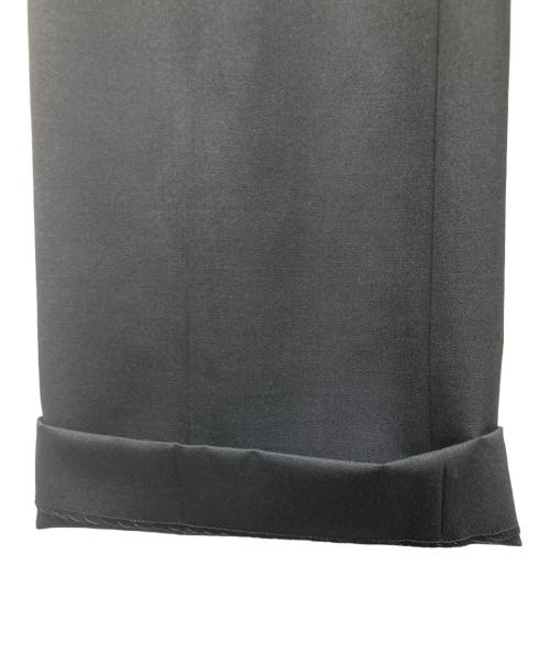 Mame Kurogouchi（マメクロゴウチ）mame kurogouchi (マメクロゴウチ) タックスラックスパンツ ブラック サイズ:1の古着・服飾アイテム