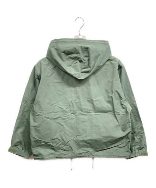 SIERRA DESIGNS（シエラデザインズ）SIERRA DESIGNS (シエラデザインズ) ROCOCO (ロココ) 60/40クロス ショートモッズパーカー セージグリーン サイズ:Lの古着・服飾アイテム