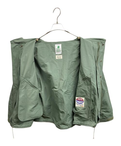 SIERRA DESIGNS（シエラデザインズ）SIERRA DESIGNS (シエラデザインズ) ROCOCO (ロココ) 60/40クロス ショートモッズパーカー セージグリーン サイズ:Lの古着・服飾アイテム